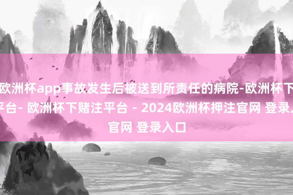 欧洲杯app事故发生后被送到所责任的病院-欧洲杯下单平台- 欧洲杯下赌注平台 - 2024欧洲杯押注官网 登录入口