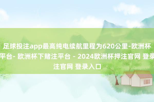 足球投注app最高纯电续航里程为620公里-欧洲杯下单平台- 欧洲杯下赌注平台 - 2024欧洲杯押注官网 登录入口